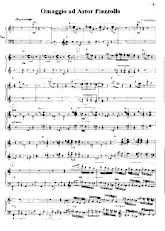 télécharger la partition d'accordéon Omaggio ad Astor Piazzolla (Partie 1) au format PDF