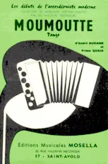télécharger la partition d'accordéon Moumoutte (Tango) au format PDF