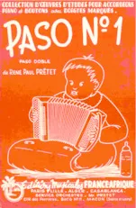 télécharger la partition d'accordéon Paso n°1 au format PDF