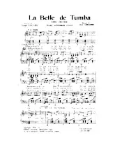 scarica la spartito per fisarmonica La belle de Tumba (Samba) in formato PDF