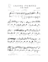 télécharger la partition d'accordéon Crème fraîche (Fox Trot) au format PDF
