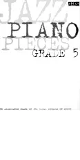scarica la spartito per fisarmonica Jazz Piano Pieces (Grade 5) in formato PDF