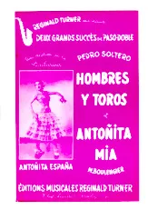 télécharger la partition d'accordéon Hombres y Toros (Orchestration) (Paso Doble) au format PDF