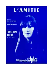 descargar la partitura para acordeón L'Amitié (Chant : Françoise Hardy) (Slow) en formato PDF