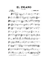 télécharger la partition d'accordéon El Zigano (Paso Doble) au format PDF