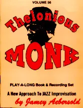 scarica la spartito per fisarmonica Thelonious Monk : New Approach To Jazz Improvisation (Volumes 56) in formato PDF