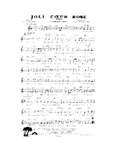 télécharger la partition d'accordéon Joli cœur rose (Rumba) au format PDF