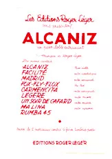 télécharger la partition d'accordéon Alcaniz (Orchestration) (Paso Doble) au format PDF
