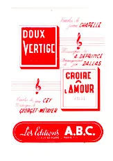 download the accordion score Doux Vertige (Arrangement :  Joë Dallas) (Valse) in PDF format