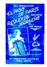 télécharger la partition d'accordéon El paso de Paris (Orchestration) + Java bohème au format PDF