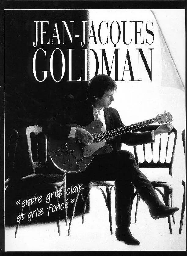 télécharger la partition d'accordéon Jean-Jacques Goldman : Entre Gris Clair Et Gris Foncé (20 titres) au format PDF
