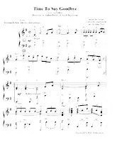 descargar la partitura para acordeón Time To Say Goodbye (Con te partiro) (Arrangement : Gary Dahl ) (Chant : Andrea Bocelli / Sarah Brightman) en formato PDF