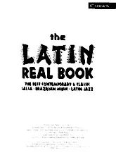 download the accordion score The Latin Real Book : The Best Comtemporary & Classic Salsa (Brazilian Musik) (Latin Jazz) (Version C) (Guitar Song Book) in PDF format