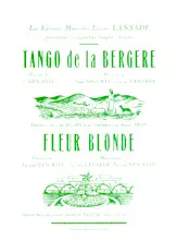 download the accordion score Fleur Blonde (Orchestration) (Tango Chanté) in PDF format
