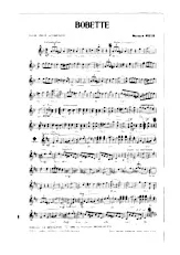 télécharger la partition d'accordéon Bobette (Valse) au format PDF