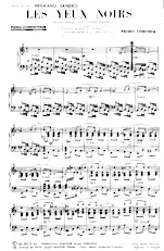 descargar la partitura para acordeón Les yeux noirs (Orchestration) (Tango) en formato PDF