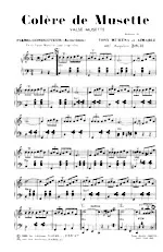 descargar la partitura para acordeón Colère de Musette (Valse Musette) en formato PDF