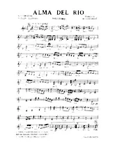 télécharger la partition d'accordéon Alma del Rio (Paso Doble) au format PDF
