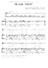 download the accordion score Black Night (Rock) (Chant : Deep Purple) in PDF format