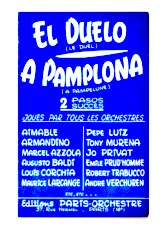 télécharger la partition d'accordéon El duelo (Le duel) (Orchestration) (Paso Doble) au format PDF