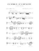 scarica la spartito per fisarmonica Femmes d'Espagne (Paso Doble) in formato PDF