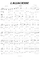 télécharger la partition d'accordéon L'Alsacienne (Valse) au format PDF