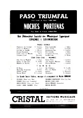 scarica la spartito per fisarmonica Paso Triumfal (Orchestration) in formato PDF