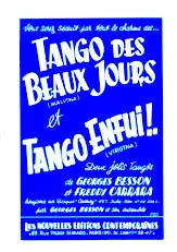 télécharger la partition d'accordéon Tango des beaux jours (Malvina) (Orchestration Complète) au format PDF