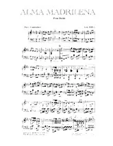 scarica la spartito per fisarmonica Alma Madrilena (Paso Doble) in formato PDF