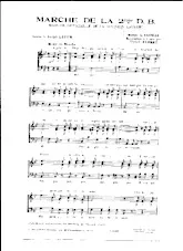 télécharger la partition d'accordéon Marche de la 2ème D B (Marche Officielle de la Division Leclerc) (Harmonisée à 3 voix par : Michel Floret) au format PDF