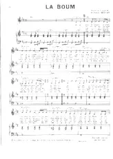 download the accordion score La Boum in PDF format