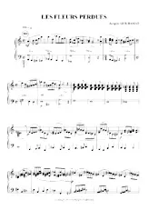 descargar la partitura para acordeón Les fleurs perdues (Accordéon Solo) en formato PDF