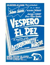 télécharger la partition d'accordéon Vespero (Orchestration) (Paso Doble) au format PDF