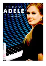 télécharger la partition d'accordéon Songbook : The best of Adele (12 titres) au format PDF