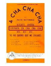 scarica la spartito per fisarmonica Serenata en cha cha cha (Orchestration) in formato PDF