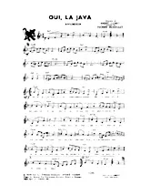 download the accordion score Oui la java in PDF format