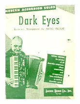 télécharger la partition d'accordéon Dark Eyes (Arrangement : Pietro Frosini) au format PDF