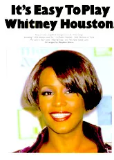 descargar la partitura para acordeón It's easy to play Whitney Houston en formato PDF