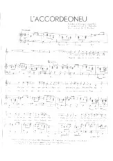 scarica la spartito per fisarmonica L'accordéoneu (Arrangement : George Rieding) (Chant : Bob Dechamps / Andrex) in formato PDF