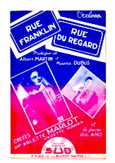 télécharger la partition d'accordéon Rue Franklin (Valse) au format PDF