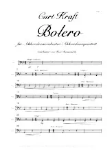 download the accordion score Boléro (Akkordeonquintett) (Arrangement : Rico Reinwarth) (Accordéon Basse) in PDF format