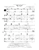 scarica la spartito per fisarmonica Free Again (Non c'est rien) (Chant : Barbra Streisand) (Slow) in formato PDF