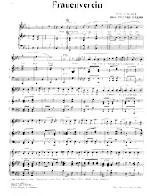 scarica la spartito per fisarmonica Frauenverein (Marche) in formato PDF
