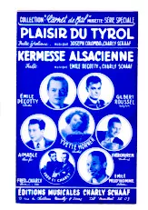 télécharger la partition d'accordéon Plaisir du Tyrol (Valse Tyrolienne) au format PDF