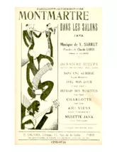 télécharger la partition d'accordéon Montmartre dans les salons (Java Chantée) au format PDF