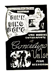télécharger la partition d'accordéon Dinn Ding Dong (Lève toi Jean-Pierre) (Orchestration) + Concertino Valse (Marche + Valse) au format PDF