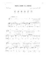 télécharger la partition d'accordéon Mon amie la rose (Chant : Françoise Hardy) (Boléro) au format PDF