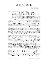 télécharger la partition d'accordéon Ababol (Paso Doble) au format PDF