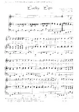 scarica la spartito per fisarmonica Lucky Lips (Arrangement : Jack Pit ) (Chant : Cliff Richard & Eddy Denver) in formato PDF