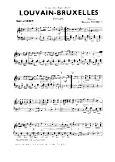 download the accordion score Louvain Bruxelles (Marche) in PDF format